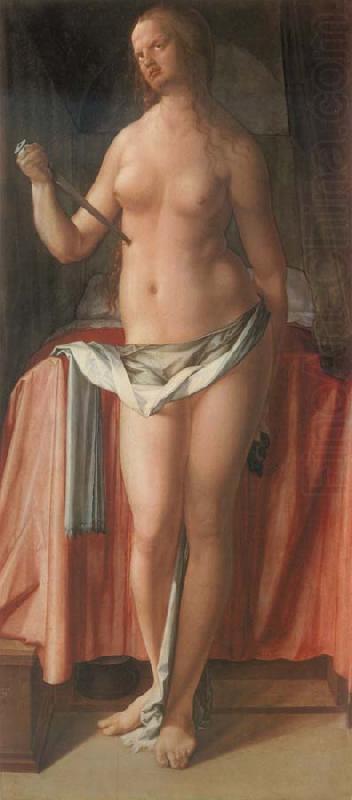 The Suicide of Lucretia, Albrecht Durer